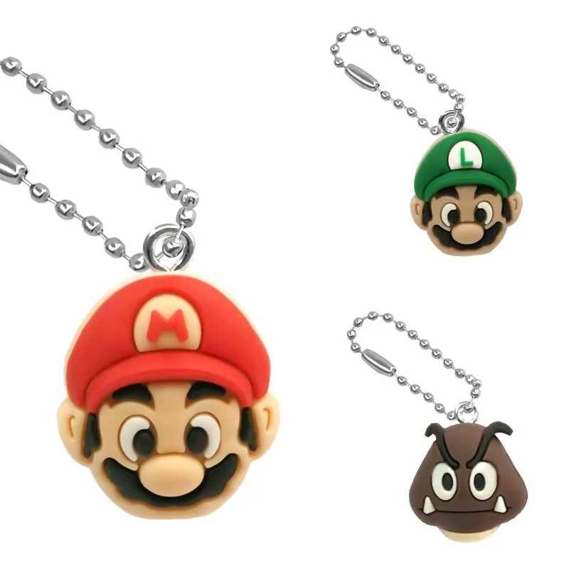 

1Pcs 3DPvc Ball Chain Girls Bag Pendant Lovely Cartoon Figure Keyring Fashion Charms Trinkets Jewelry Accessories