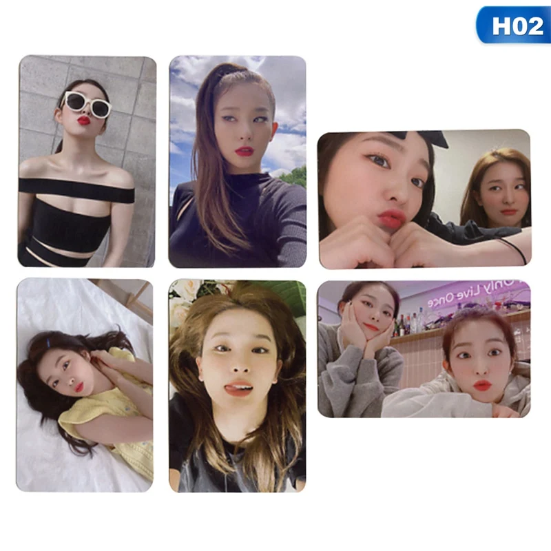 

RED VELVET Irene & Seulgi 1st Mini Album Monster HD Photocard Postcard KPOP Lomo Cards Gift For Concert Fans Collection Gifts