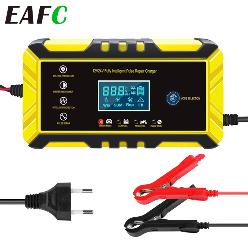 Полностью автоматическая машина для автомобиля Батарея Зарядное устройство 12/24V