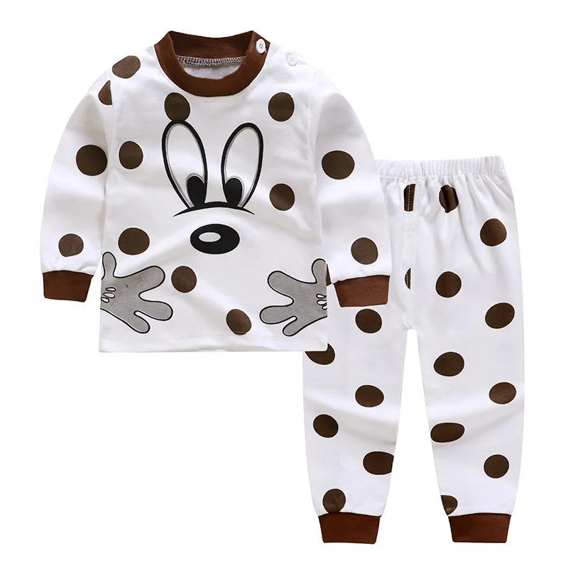 Kids Pajamas Children Sleepwear Baby Sets Boys Girls Animal Pyjamas Pijamas Cotton Nightwear Clothes | Детская одежда и обувь