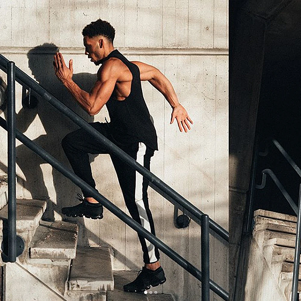 Men's Fitness Sport Pants Men Skinny Sweatpants Mens Joggers Gym Sportswear Tracksuit Bottoms Gym Running Trousers Male Joggers