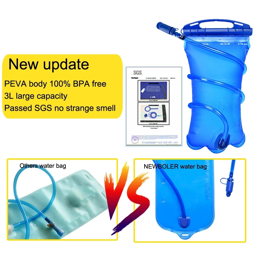 

Hydration Bladder Rucksack Bike Cycling Pack Sport Outdoor Knapsack Running Hiking Climbing Travel Backpack Optional Water Bag