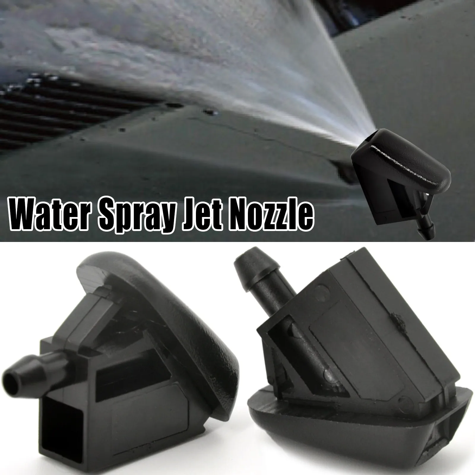 

2Pcs/lot Jet Nozzle Front Windshield Wiper Washer For Ford Focus 2 mk2 2004 - 2011 OE: 1708176