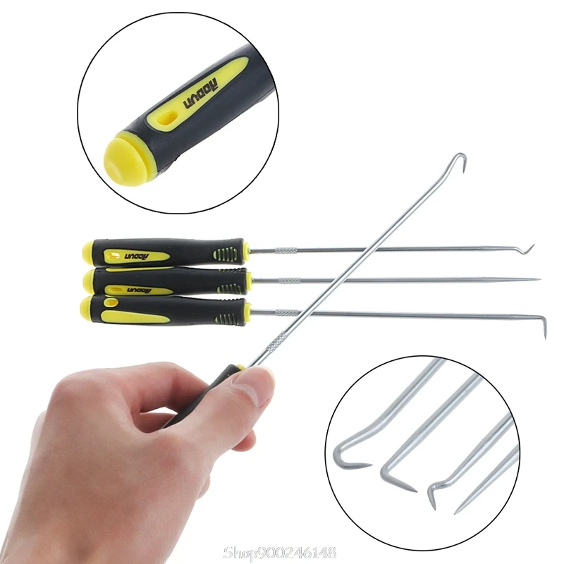 

4Pcs Full Hook Angle Hook 240mm Chrome Alloy Steel Removal O-Ring Seal Tools D23 20 Dropship