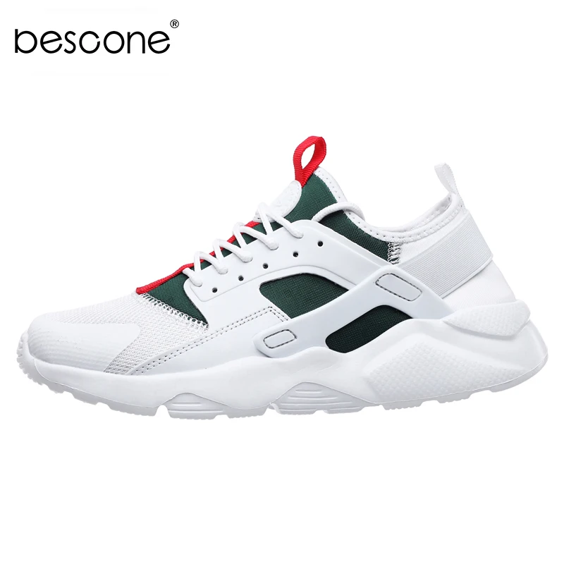 BESCONE Men Sneakers 2020 News Breathable Sports Non-slip Wear-resistant High Quality Male Shoes 39-47 G55 | Обувь