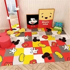 Детский игровой коврик, длинный кухонный коврик, коврик для ванной с Микки и Минни, напольный коврик, домашний коврик для входа, напольные коврики для спальни, гостиной