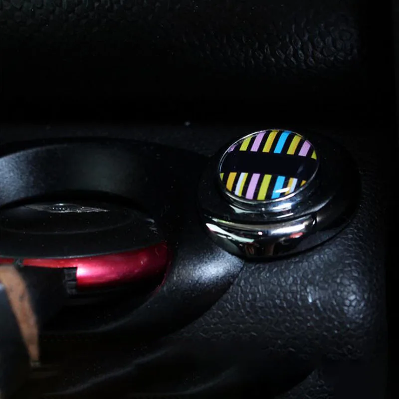 Наклейка на кнопку запуска для mini cooper clubman countryman R55 R56 R57 R58 R59 R60 R61|Наклейки