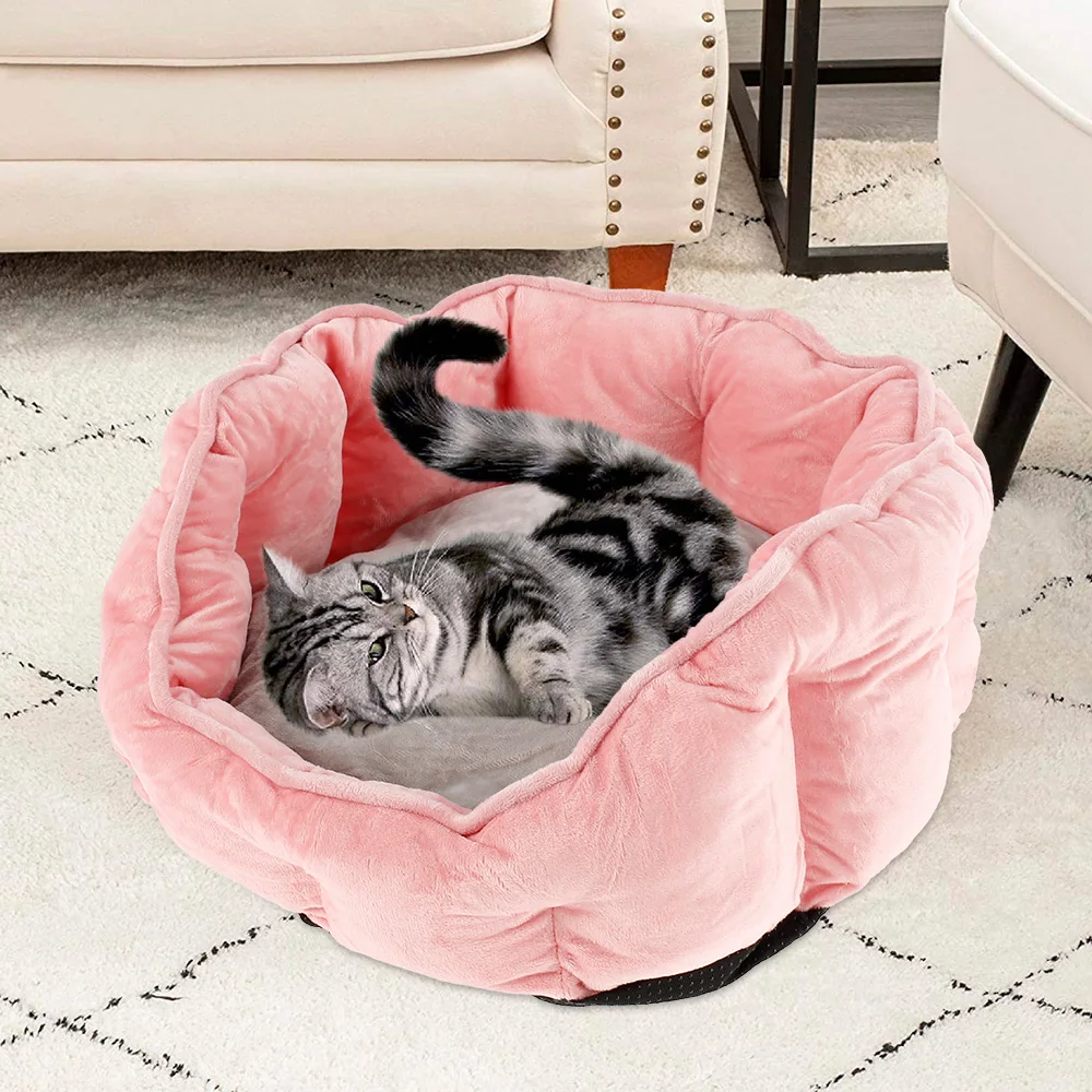 Кровати для собак кошек домашних кровати маленьких средних и больших мягкая