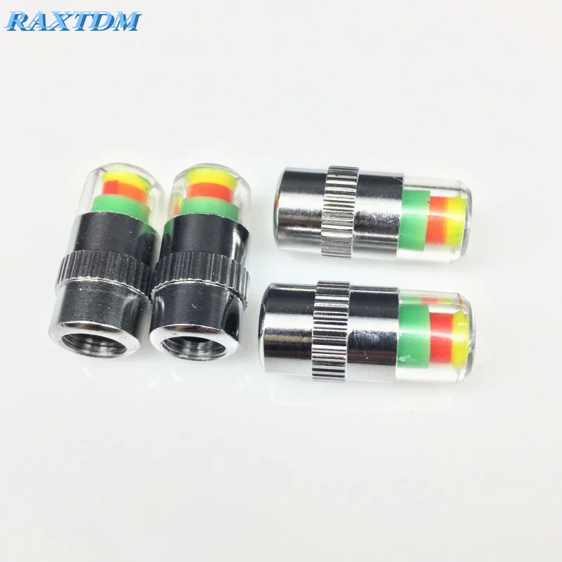 Автомобильный воздушный клапан давления в шинах датчик крышек индикатор для