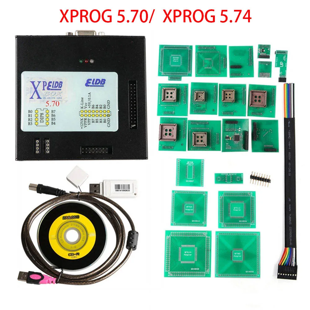 V5.70 V5.74 Новейший XPROG V6.12 V5.84 V5.55 V5.70 V5.72 V5.74 V5.75 металлический ящик лучше XPROG M V5.70 ECU программируемый интерфейс Xprog-M - Цвет: V5.70 V5.74