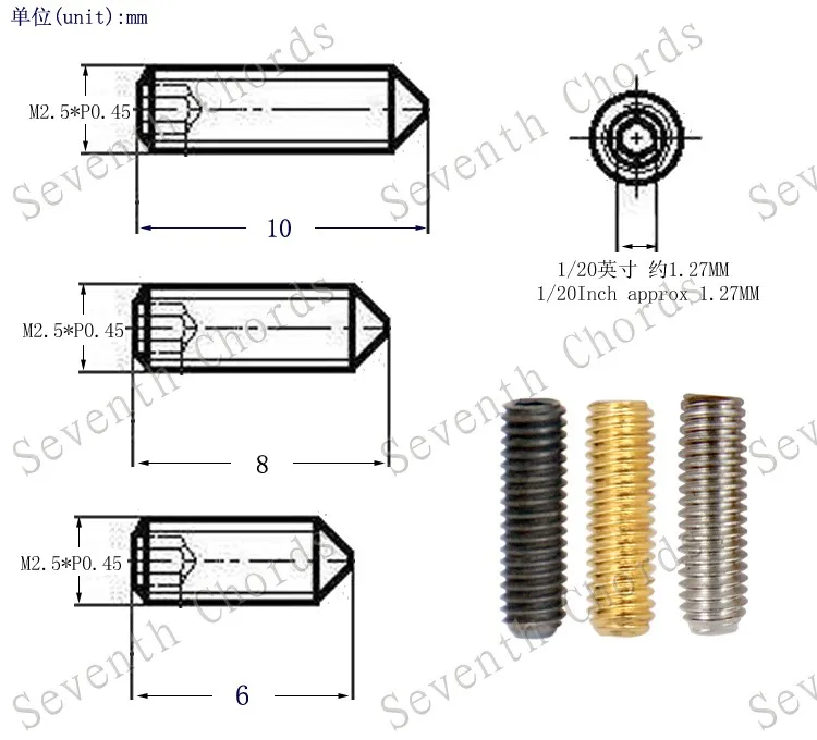 12 teilepaket tremolo brücke string sattel höhe einstellen hex schrauben hexagon schraube für e gitarre bass m2 5 6mm 10mm free gl