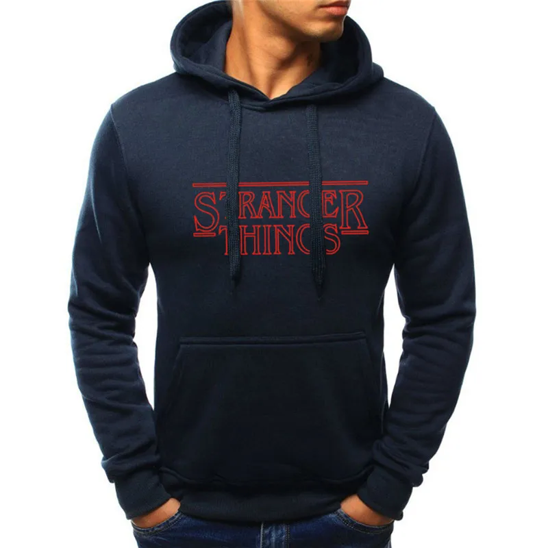 Странные Вещи толстовка толстовки мужские с длинным рукавом Осень Зима