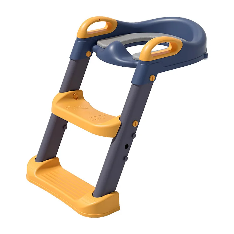 Scaletta per wc pieghevole vasino da allenamento per bambini sedile per bambini sedia per orinatoio con scaletta regolabile scaletta comoda e sicura