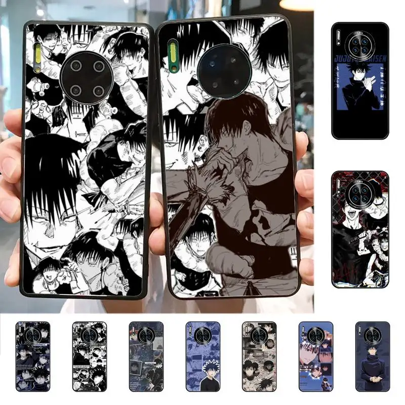 

YNDFCNB Toji Fushiguro Jujutsu Kaisen Anime Phone Case for Huawei Mate 20 10 9 40 30 lite pro X Nova 2 3i 7se