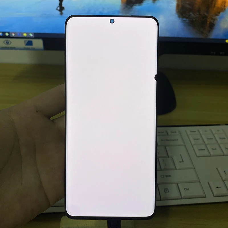 Pantalla LCD Original G985F para Samsung Galaxy S20 Plus, con Marco, 1440x3200, S20 Plus, SM- G985A, G985U, G985F/DS-3