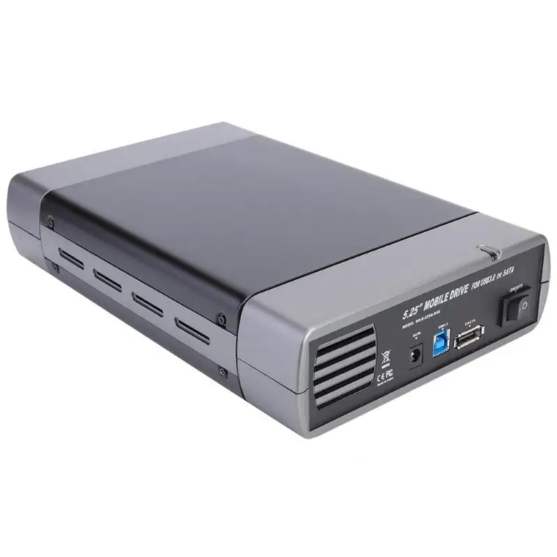 Чехол для оптического диска 5 25 дюйма с USB 3 0 на адаптер Type B SATA US внешний корпус HDD