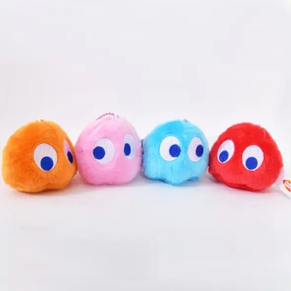 Оптовая продажа 10 шт./лот фильм пиксели Pacman плюшевые игрушки куклы и Pac Man Pac-man