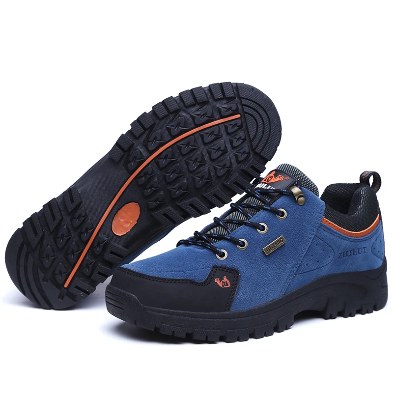 

2020 new autumn suede casual shoes men's wear-resistant comfortable walking sneakers men and women sports hiking boots classic f
