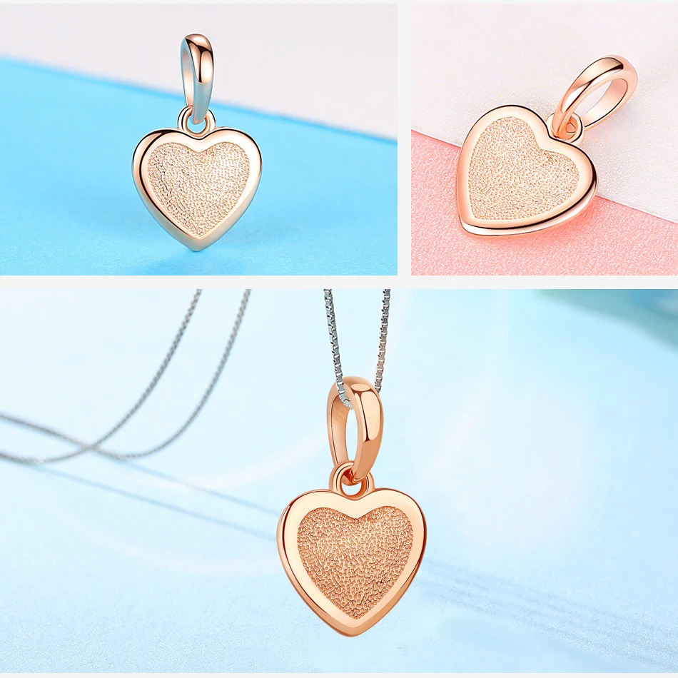ELESHE, новая мода, 925 пробы, серебряный шарм, бусина Forever Love, розовое золото, сердце, подвеска, шарм, подходит для оригинальных браслетов, сделай сам, ювелирное изделие