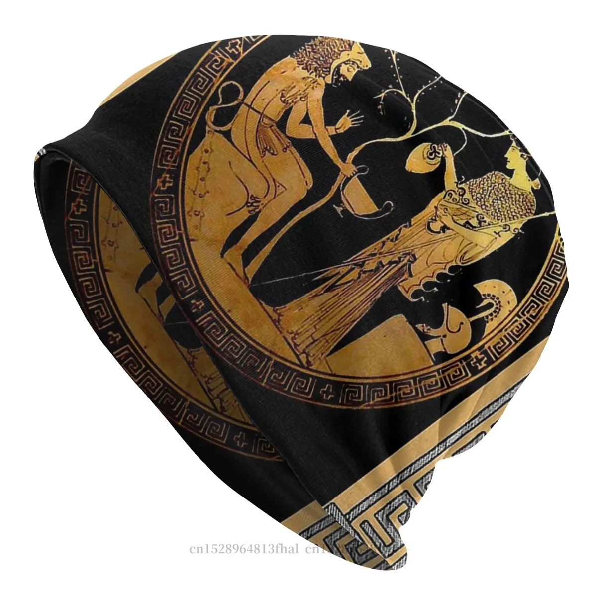 

Ancient Greek Mythology Winter Warm Hats Vintage Bonnet High Quality Skullies Beanies Caps