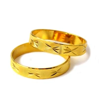 2 pieces baby bangle bracelet carved star yellow gold filled classic fashion pretty birthday gift