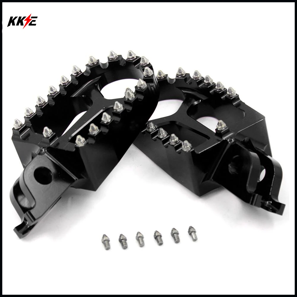 CNC подножки для ног педали KAWASAKI KX250F KX450F 2007 2008 2009 2010 2012 2013 2015 2016 2017 2018 алюминий