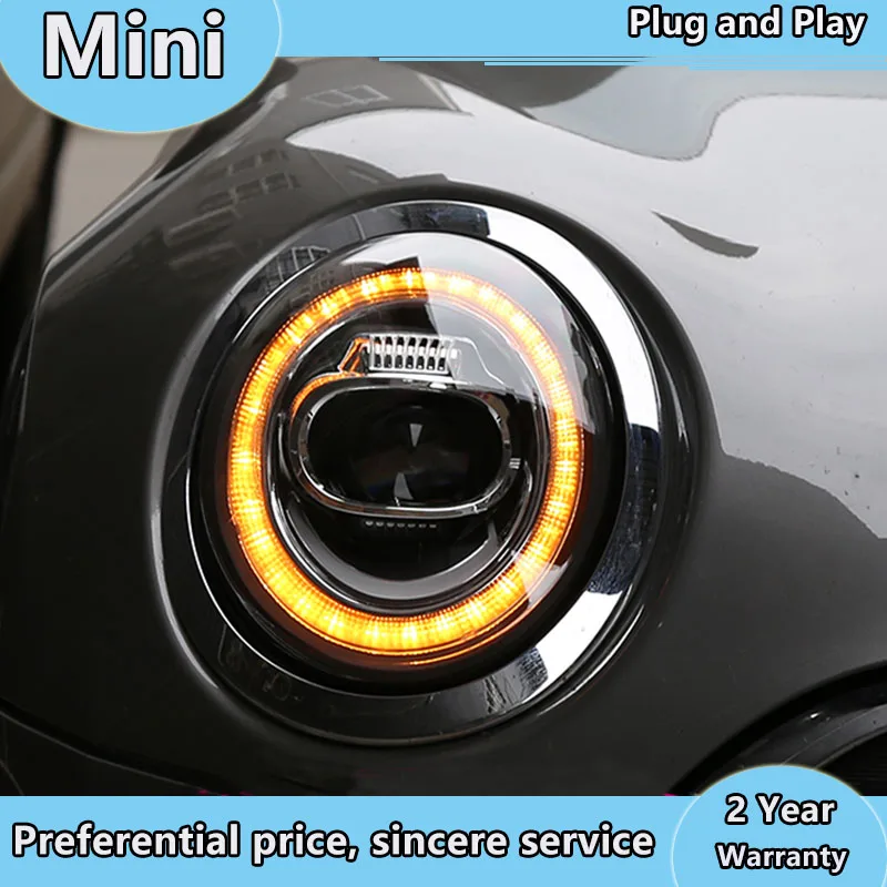 Налобный фонарь для BMW Mini Cooper F56 2014 2019 все фары в сборе с супер яркими