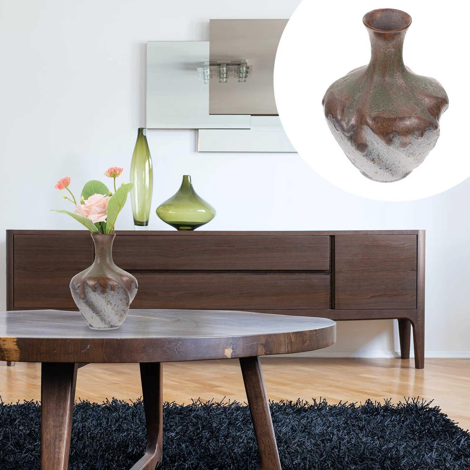 1 шт. керамическая ваза для цветов | Дом и сад