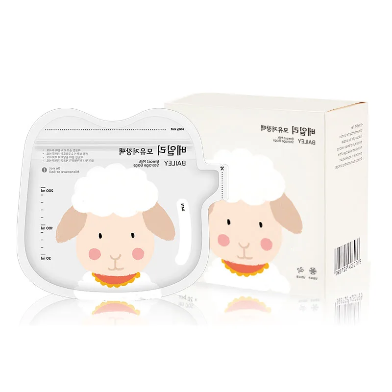 

Полностью безопасное хранилище детского питания Bailey, емкость для хранения молока 200 мл, PBA, 30/60 шт.