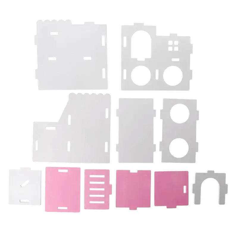 

Wooden Hamster House Hideout Exercise Play Toys Mouse Rat Small Animals Chew