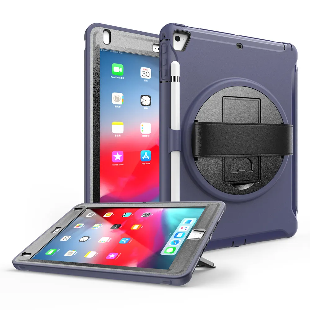 

Вращающийся на 360 градусов Чехол для iPad 9,7 5th 6th A1954 A1893 с защитой экрана