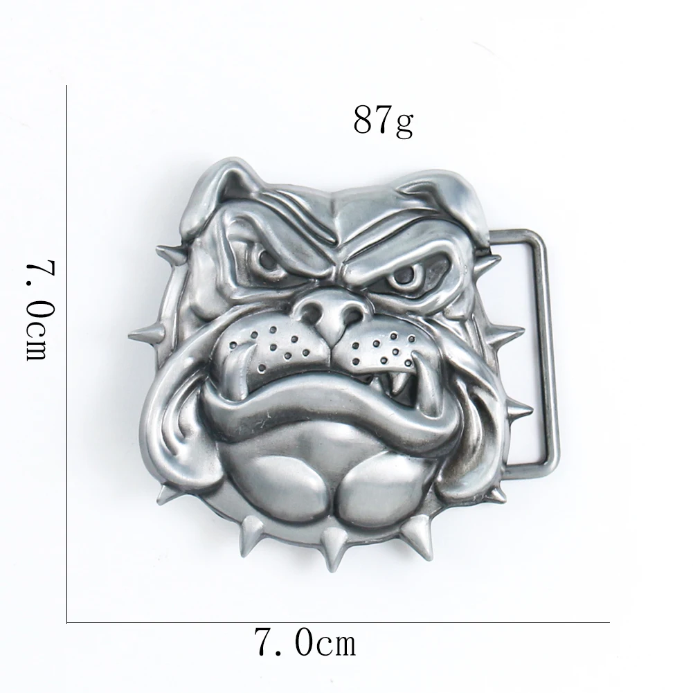 Пряжки в виде животных для ремней высококачественные пряжки ремня бульдога