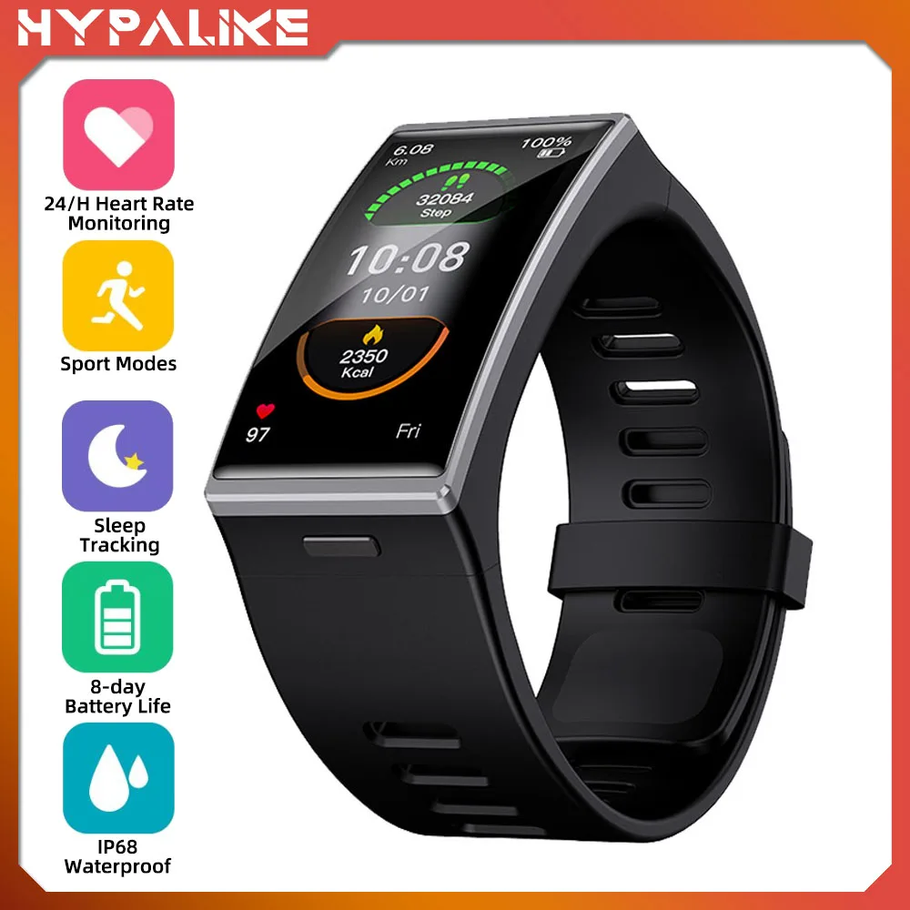 

DM12 2.5D Curved 1.91inch larger Screen Smart Watch IP68 Waterproof Fitness BT5.0 Heart Rate Smartwatch for Men