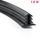 Автомобильная резиновая звукоуплотнительная полоса, уплотнительная полоса для приборной панели, 1,6 м, Универсальный U-образный для Mazda 2 3 5 6 CX5 CX7 CX9 Atenza Axela