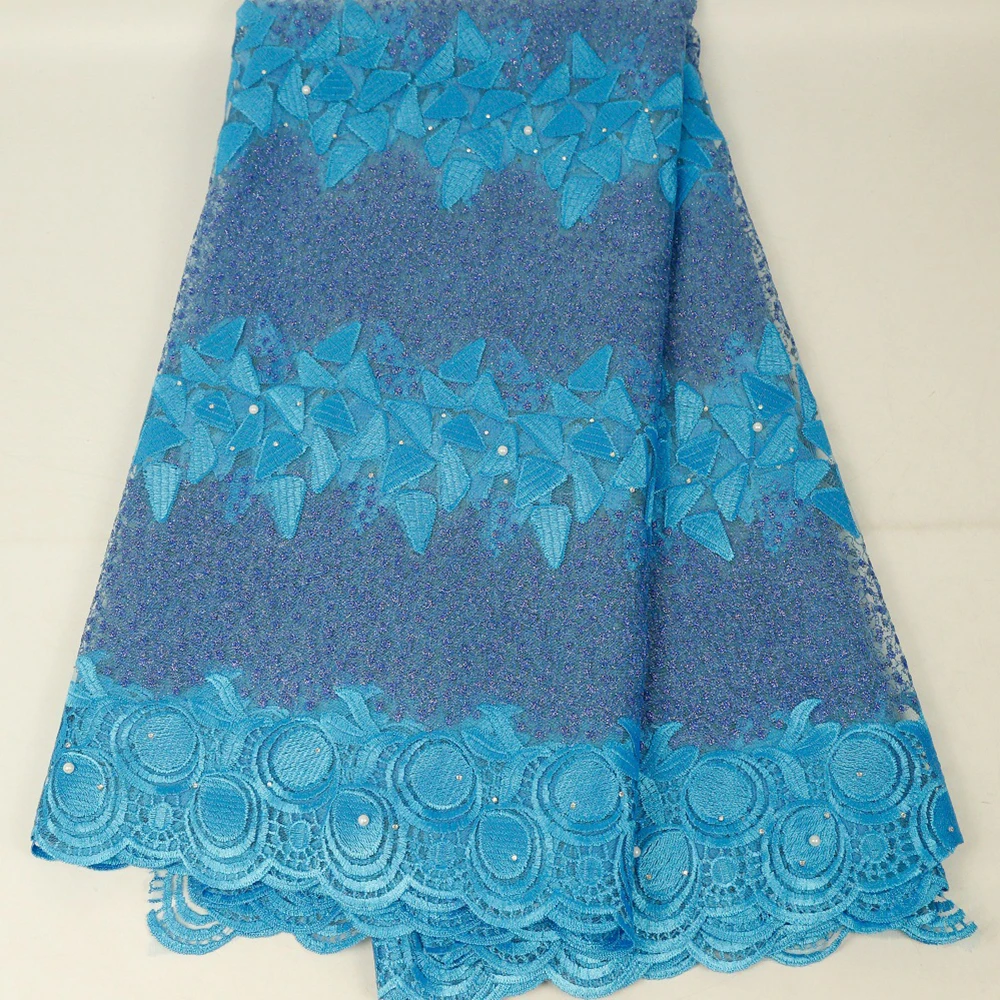 2019 новейшая французская нигерийская кружевная ткань высококачественный вышитый