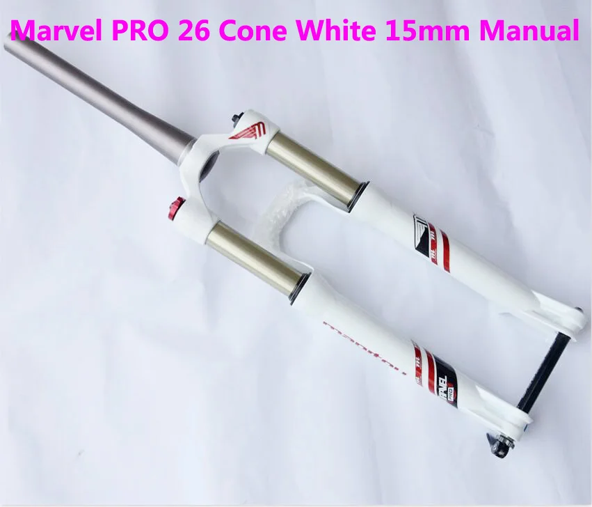 Велосипедная вилка Manitou Marvel Comp Machete 27,5 29er, воздушные вилки, размер, горный велосипед MTB, вилка с подвеской PK to SR SUNTOUR - Цвет: 26 PRO cone 15mm M