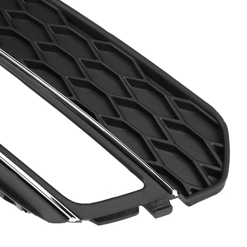 Для S3 Стиль передний бампер противотуманный светильник решетки глянцевый черный