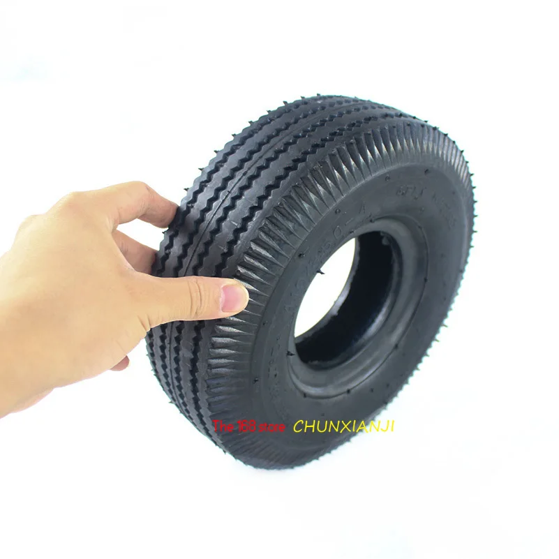 Супер 4 10/3 50-4 410/350-4 резиновые шины ATV Quad Go Kart 47cc 49cc массивные 10-4 камера 3