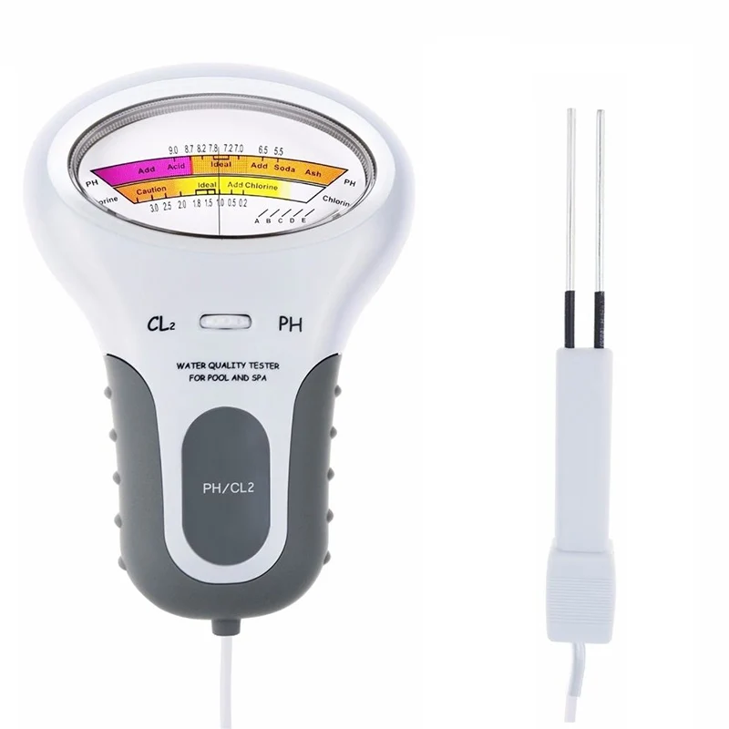 

Tester Water Quality PH Test Pen PC-102 Chlorine Detector New Swimming Pool CL2 Measuring Tool Analyzing Instrument YZ