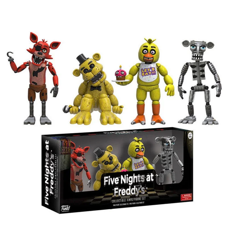 Игрушка из мультфильма пять ночей Фредди экшн-фигурка ПВХ FNAF модель медведя