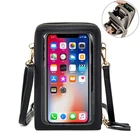 Новые женские сумки через плечо из искусственной кожи, женские вместительные сумки через плечо, многофункциональная сумка для девушек, кошелек для телефона, Прямая поставка