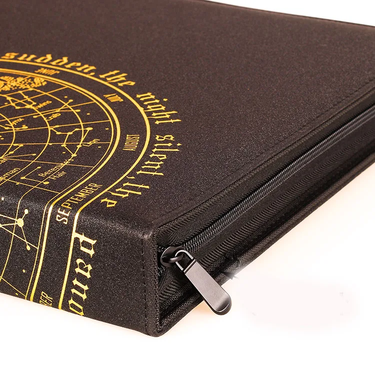 Застежка-молния полностью закрытый набор карт со звездами книга альбом