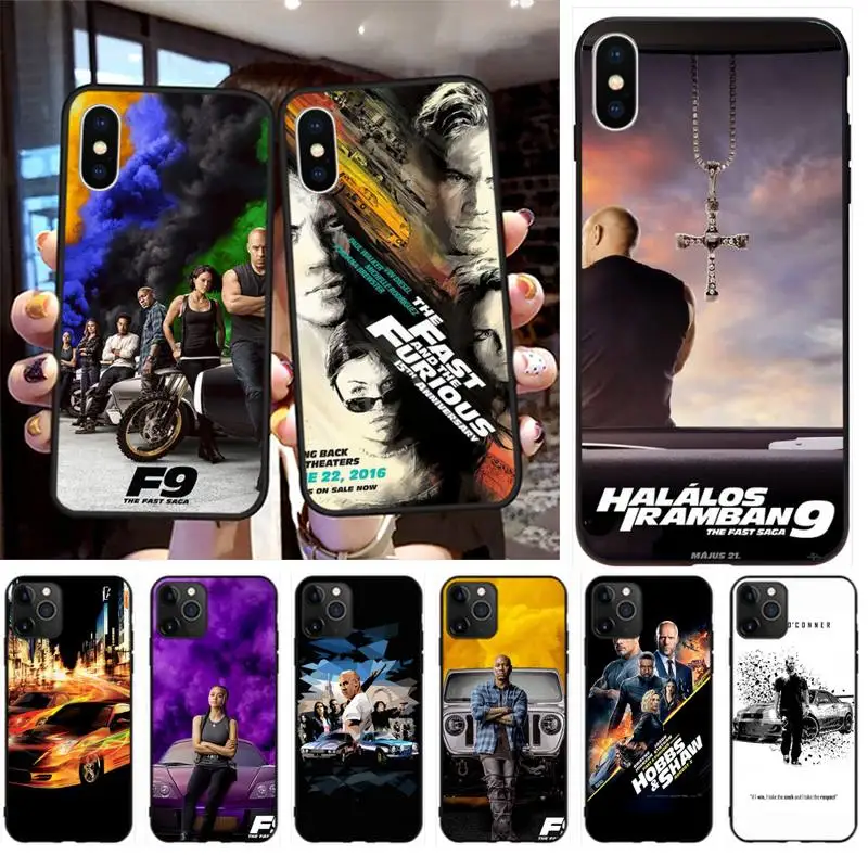 

Hot Paul Walker Fast & Furious TPU black Phone Case Cover Hull for iPhone 11 pro XS MAX 8 7 6 6S Plus X 5S SE 2020 XR case
