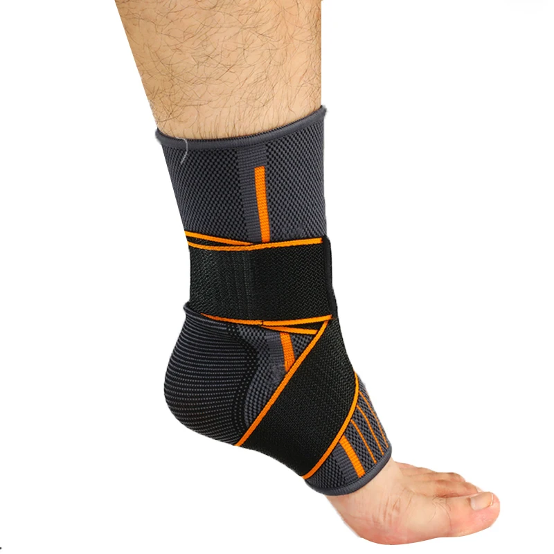 

1 Pcs Weaving Elastic Nylon Strap Ankle Support Protect Foot Basketball Football Anti Sprain Ankle Guard Protect Brace Nursing