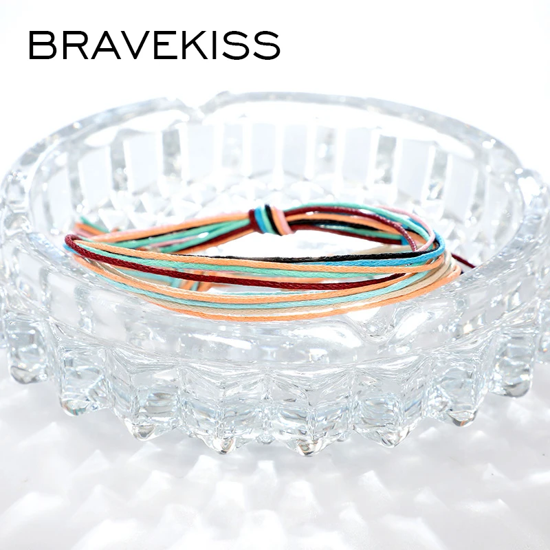 BRAVEKISS друзья Vsco браслеты Набор для девочек вещи ручной работы bts bangtanbracelet для мужчин Femme аксессуары pulseras mujer PB0498