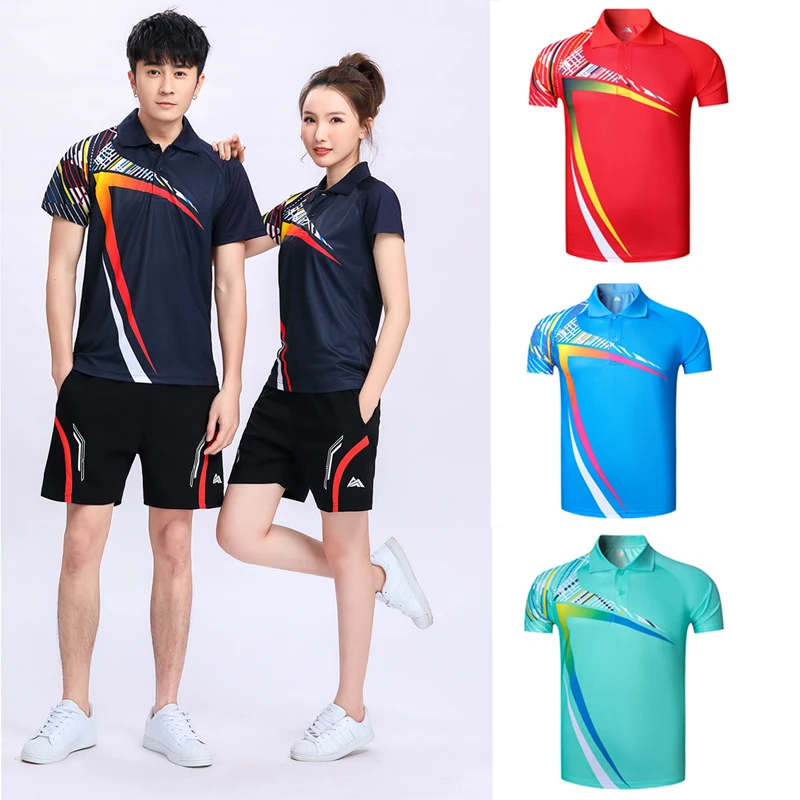 Nach 2022 Neue tennis T-shirts Frauen, Hemd Shorts Badminton Männer, Tischtennis Jersey, runnig Hemd Volleyball hemd 62105 62106