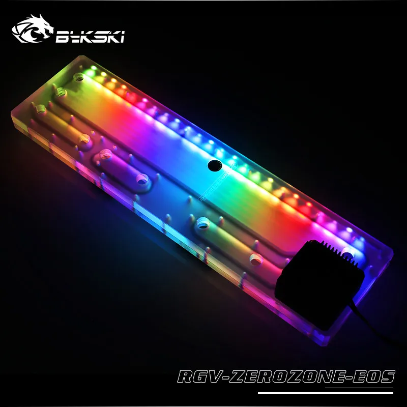 BYKSKI акриловая водная доска корпус для охлаждения раствора использовать RGB/A-RGB