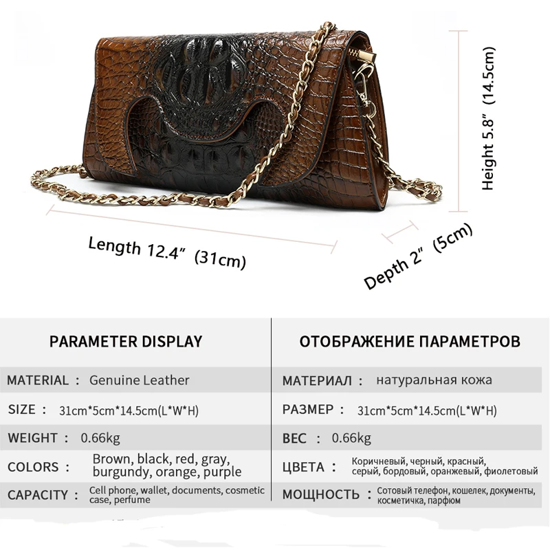 Повседневные клатчи WESTAL для женщин женский кошелек из натуральной кожи клатч