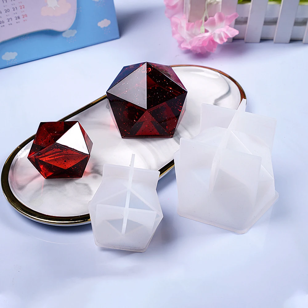 DIY Хрустальная эпоксидная форма для настольного украшения стола большая