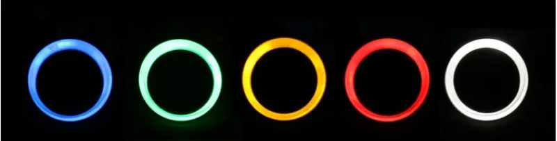 22 мм металлическая Водонепроницаемая кольцевая лампа из нержавеющей стали